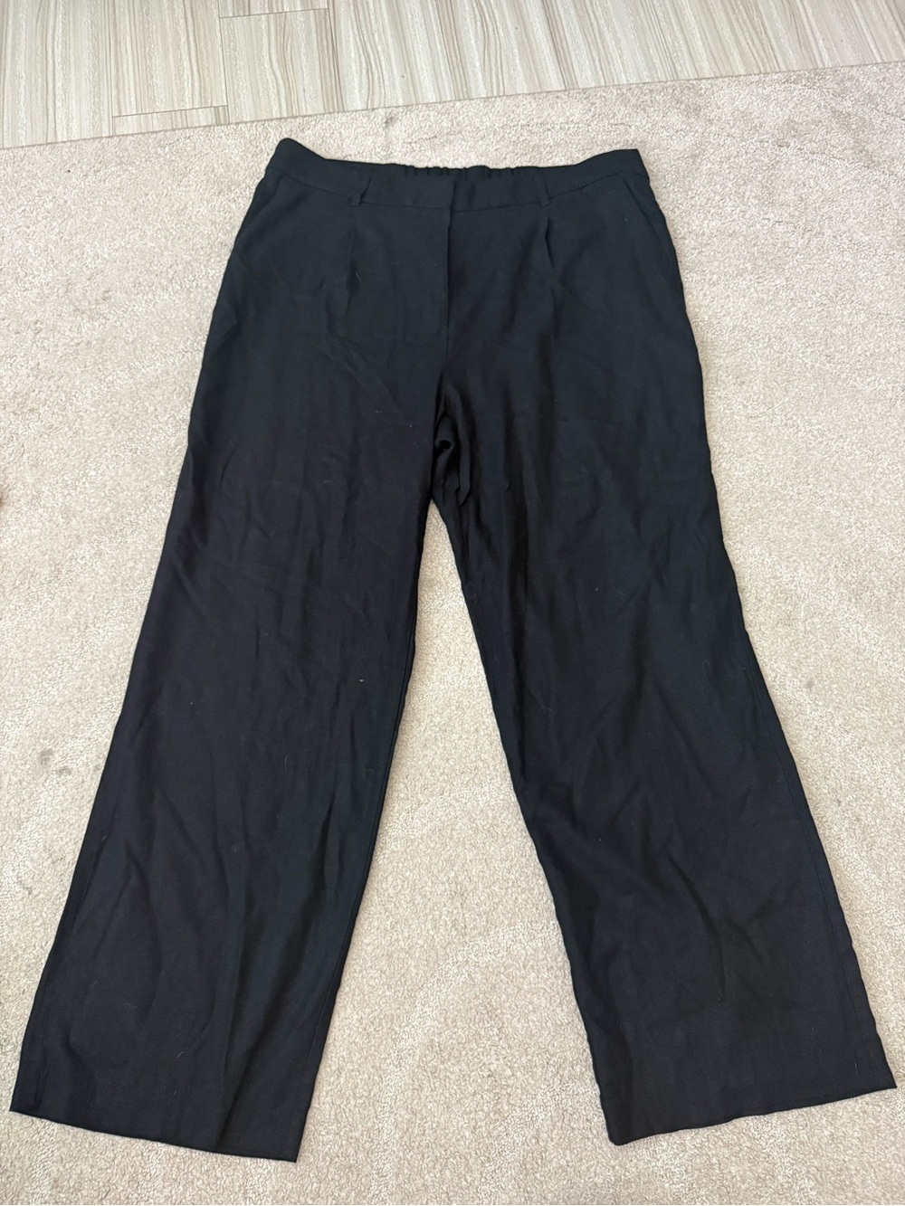 Old Navy Black Wide-Leg Women's Trousers